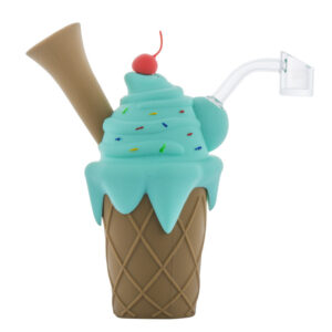 6" Ice Cream Silicone Dab Rig | Water Pipes For Sale | Free NZ Shipping