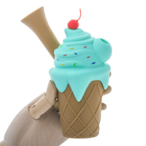 6" Ice Cream Silicone Dab Rig | Water Pipes For Sale | Free NZ Shipping