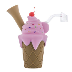 6" Ice Cream Silicone Dab Rig | Water Pipes For Sale | Free NZ Shipping