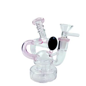 6" Mini Recycler Glass Dab Rig | Wax/Oil Rigs For Sale | Free NZ Shipping