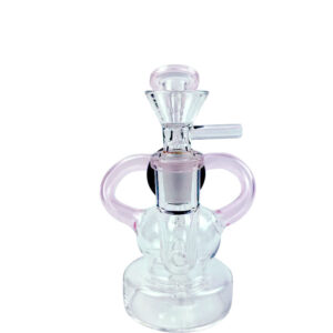 6" Mini Recycler Glass Dab Rig | Wax/Oil Rigs For Sale | Free NZ Shipping