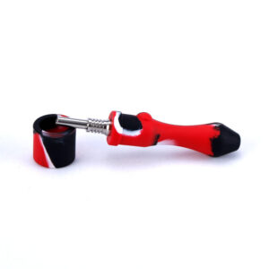 Blue&Red Silicone Nectar Collector