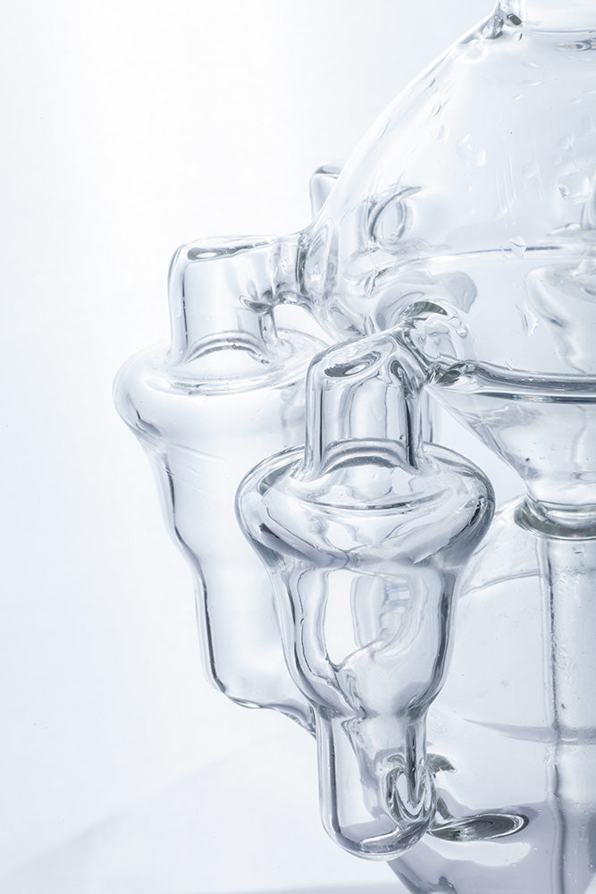 6 Cylinder Recycler Monster Glass Bong | Bong For Sale | Free NZ Shipping