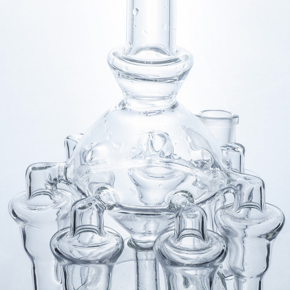 6 Cylinder Recycler Monster Glass Bong | Bong For Sale | Free NZ Shipping