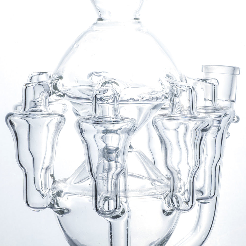 6 Cylinder Recycler Monster Glass Bong | Bong For Sale | Free NZ Shipping