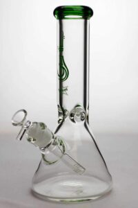 12″ genie 9 mm Classic beaker glass water bong