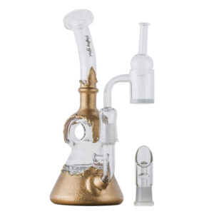 7.5" Paint Coated Honeycomb Dab Rig Set | For Sale | Free NZ Shipping