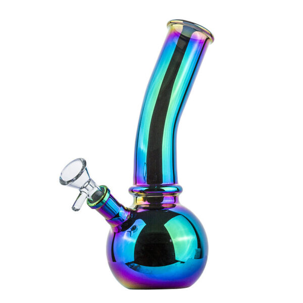 7.9" Electroplated Basic Design Glass Dab Rig | Shop Cheap Water Pipes