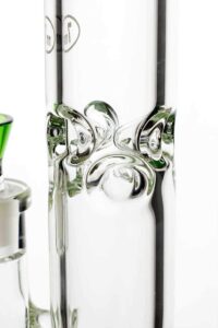 18" Ghost Triple Flat Diffuser | Glass Bongs For Sale | Free NZ Shipping