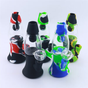 7" Camouflage Fountain Silicone Dab Rig For Sale | Free NZ Shipping