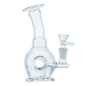 7" Clear Glass Mini Bong | Water Pipes For Sale | Free NZ Shipping | Bongs