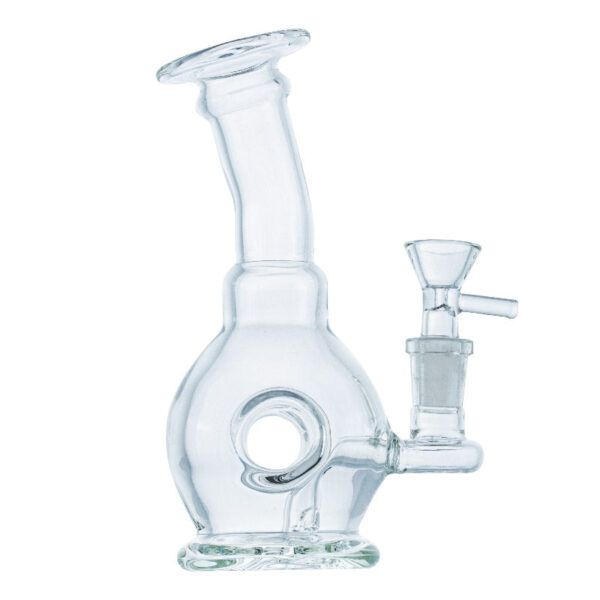 7" Clear Glass Mini Bong | Water Pipes For Sale | Free NZ Shipping | Bongs