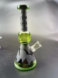 7" Funny Pattern Glass Beaker Bong/Water Pipes For Sale | Free NZ Shipping