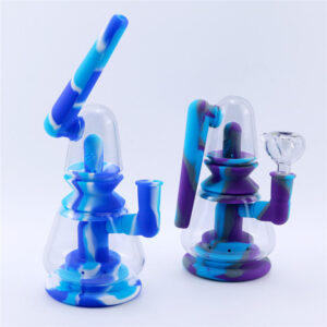 7" Lantern Shape Silicone Percolator Dab Rig For Sale | Free NZ Shipping