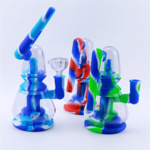 7" Lantern Shape Silicone Percolator Dab Rig For Sale | Free NZ Shipping