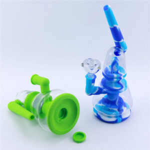 7" Lantern Shape Silicone Percolator Dab Rig For Sale | Free NZ Shipping