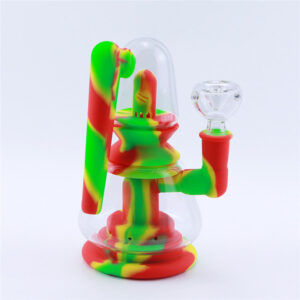7" Lantern Shape Silicone Percolator Dab Rig For Sale | Free NZ Shipping
