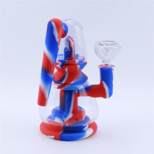7" Lantern Shape Silicone Percolator Dab Rig For Sale | Free NZ Shipping