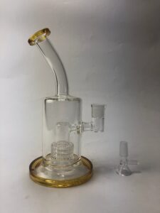 7" Matrix Perc Water Glass Dab Rig | Wax Rigs For Sale | Free NZ Shipping