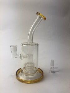 7" Matrix Perc Water Glass Dab Rig | Wax Rigs For Sale | Free NZ Shipping