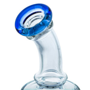 7" Mini Glass Dab Rig w/ Marble | Wax Rigs For Sale | Free NZ Shipping