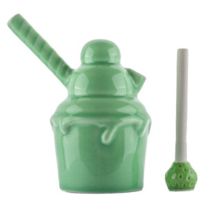 7" Mini Kettle Shape Glass Dab Rig | Wax Rigs For Sale | Free NZ Shipping