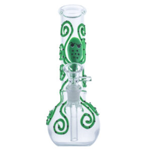 7" Octopus Pattern Glass Bong | Water Pipes For Sale | Free NZ Shipping