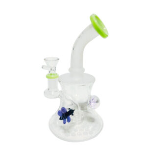 7" Showerhead Perc Glass Wax Rig | Dab Rigs For Sale | Free NZ Shipping