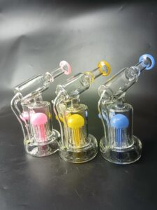7" Tree Perc Glass Dab Rig | Wax/Oil Rigs For Sale | Free NZ Shipping