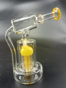 7" Tree Perc Glass Dab Rig | Wax/Oil Rigs For Sale | Free NZ Shipping