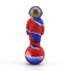 Silicone Honey Straw Astronauts Landing Moon Design
