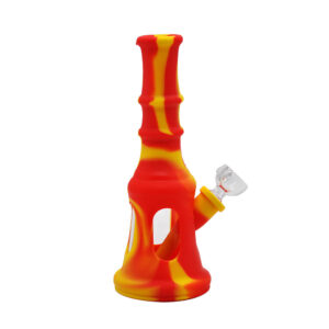 8" Straight Glass Silicone Bong | Dab Rigs For Sale | Free NZ Shipping