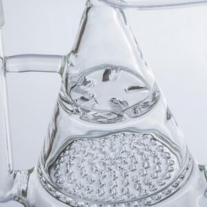 Pyramid Multi-Perc Recycler Glass Bong Set | For Sale | Free NZ Shipping