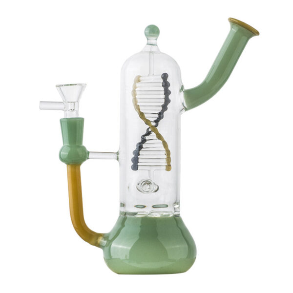 8.7" DNA Helix Glass Perc Bong | Water Pipes For Sale | Free NZ Shipping