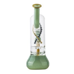 8.7" DNA Helix Glass Perc Bong | Water Pipes For Sale | Free NZ Shipping