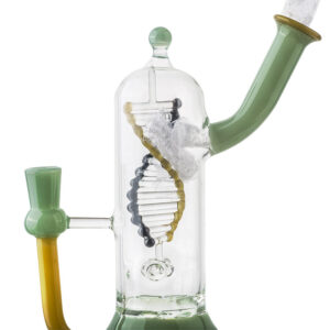 8.7" DNA Helix Glass Perc Bong | Water Pipes For Sale | Free NZ Shipping