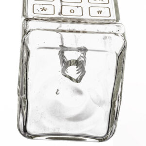 80's Cell Phone Retro Bong  Glass Mini Bongs For Sale  Free NZ Shipping