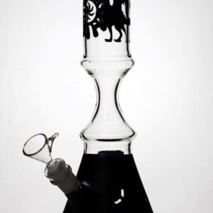 12" Color Coated Glass Bong | Heady Glass Bong For Sale | Free NZ Shipping