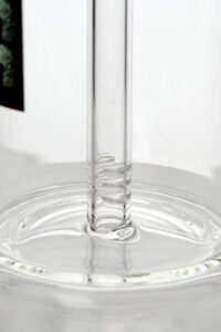 12" Ice Glass Beanpole Stem Bubbler | Best Bong Online | Free NZ Shipping