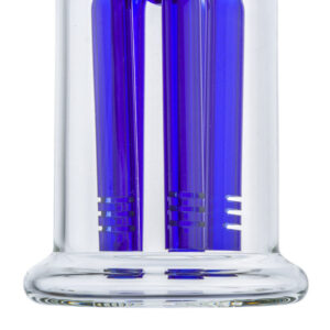 8" Blue 3-Arm Tree Perc Dab Rig | Wax Rigs For Sale | Free NZ Shipping