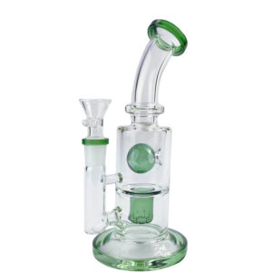 8" Clear Thick Glass Wax/Dab Rig/Water Pipes For Sale | Free NZ Shipping