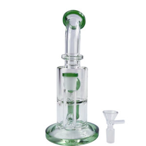 8" Clear Thick Glass Wax/Dab Rig/Water Pipes For Sale | Free NZ Shipping