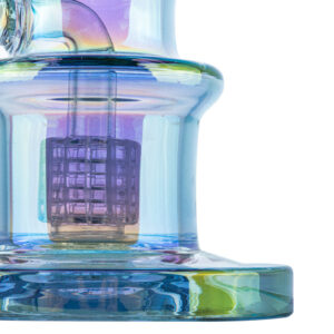 8" Colorful Matrix Perc Glass Dab Rig/Wax Rig For Sale | Free NZ Shipping
