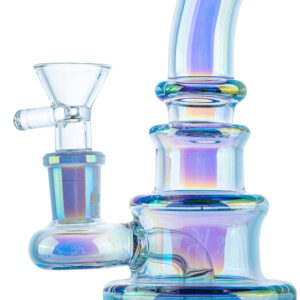 8" Colorful Matrix Perc Glass Dab Rig/Wax Rig For Sale | Free NZ Shipping