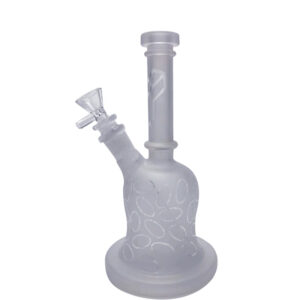 8" Frosted Glass Dab/Wax Rig | Water Pipes For Sale | Free NZ Shipping