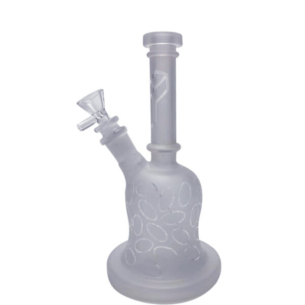 8" Frosted Glass Dab/Wax Rig | Water Pipes For Sale | Free NZ Shipping