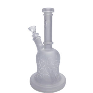 8" Frosted Glass Dab/Wax Rig | Water Pipes For Sale | Free NZ Shipping