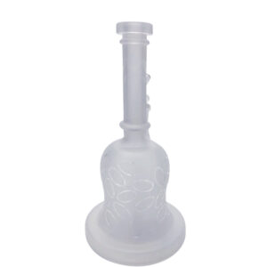 8" Frosted Glass Dab/Wax Rig | Water Pipes For Sale | Free NZ Shipping