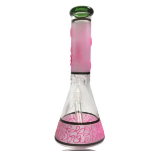 8" Glow-In-The-Dark Octopus Beaker Glass Bong For Sale | Free NZ Shipping