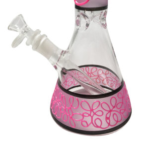 8" Glow-In-The-Dark Octopus Beaker Glass Bong For Sale | Free NZ Shipping